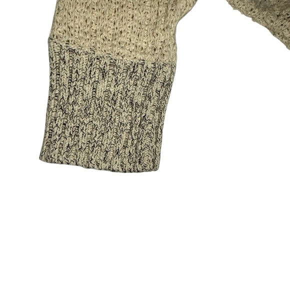 Anthropologie Sparrow Chunky Knit V-Neck Sweater Size Large - Picture 2 of 7